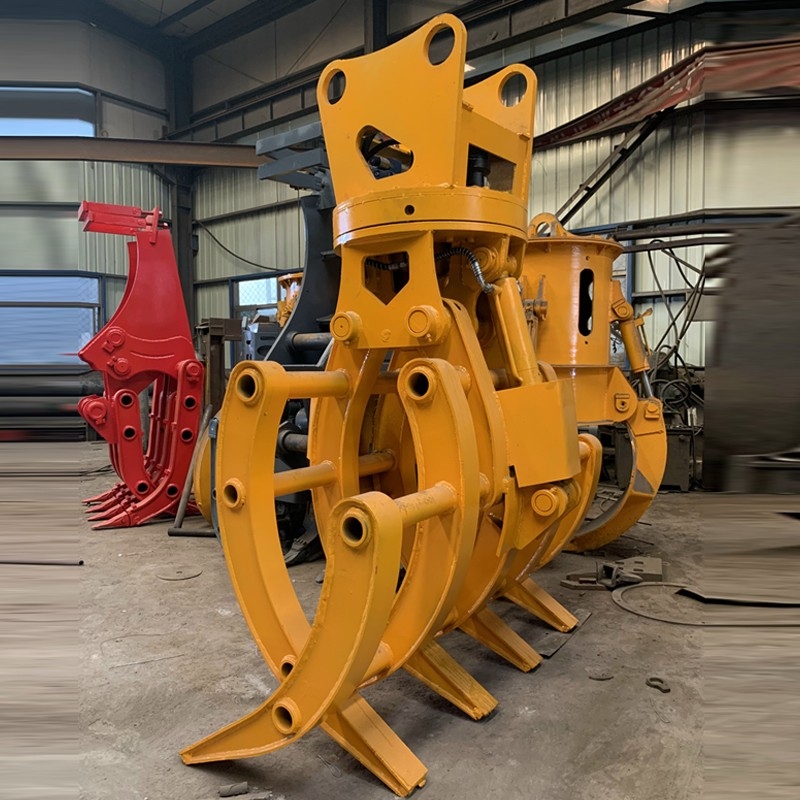 挖機(jī)草捆抓