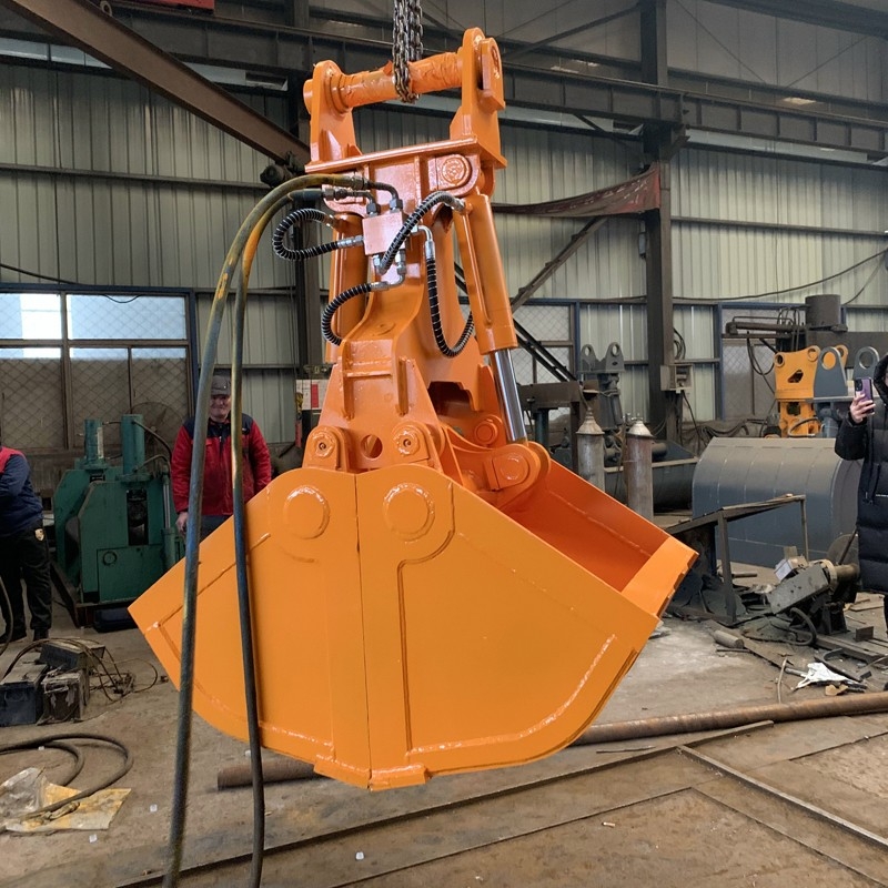 挖機貝殼斗