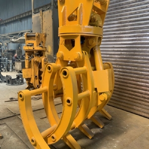 挖機(jī)草捆抓