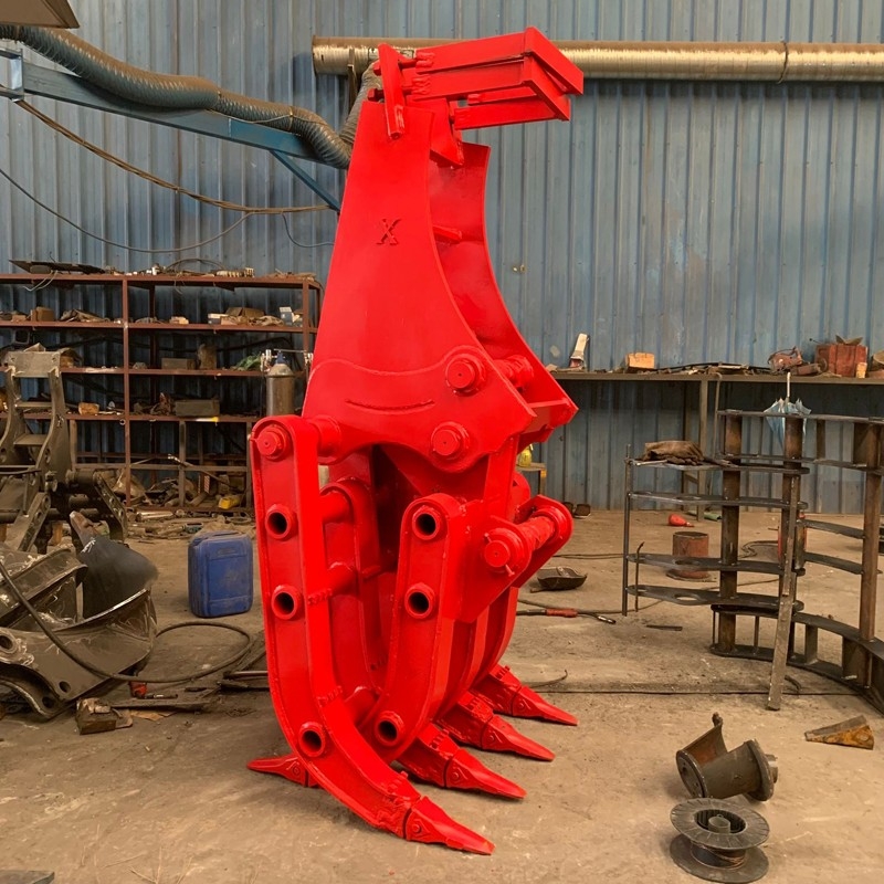 挖機(jī)機(jī)械抓鋼器